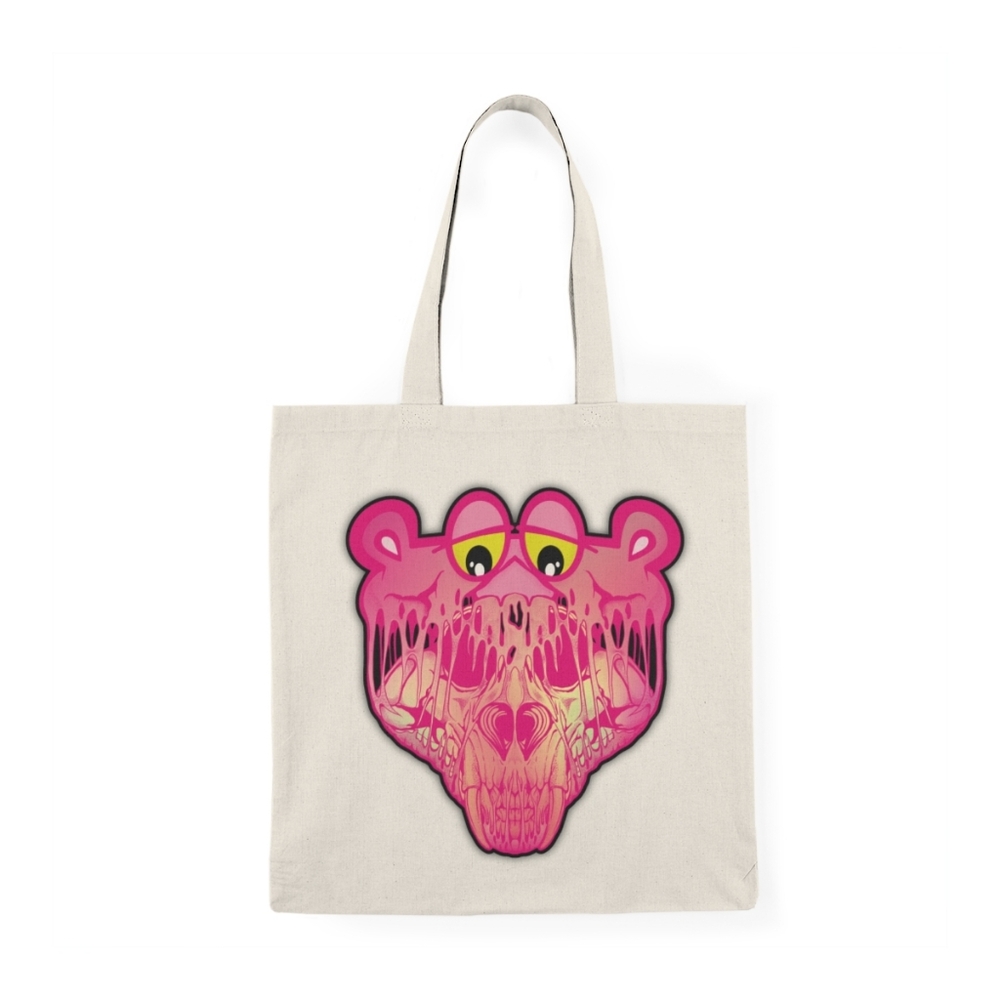 Pink panther skull tote 💖💀